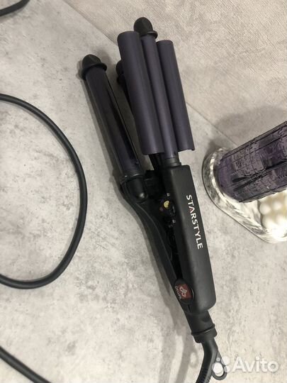 Плойка тройная для волос