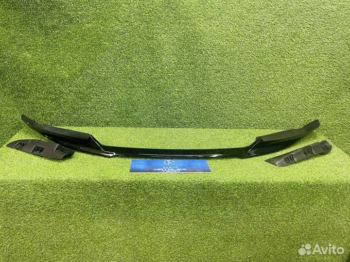 Губа на BMW X6 F16 M Performance глянец