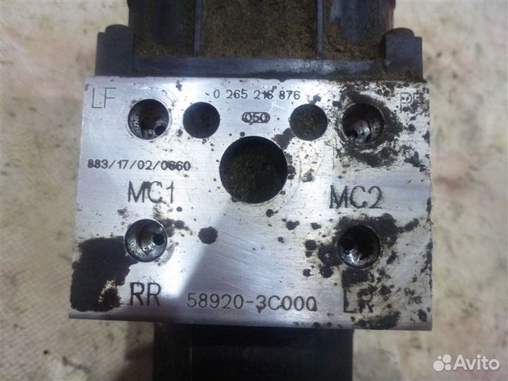 Блок abs Hyundai Sonata EF G4GC 2009