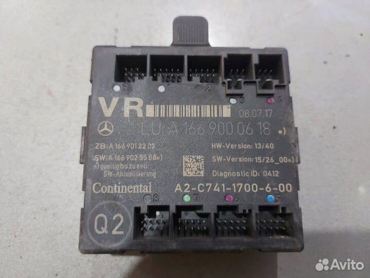 Блок управления дверью Mercedes-Benz Gle 166