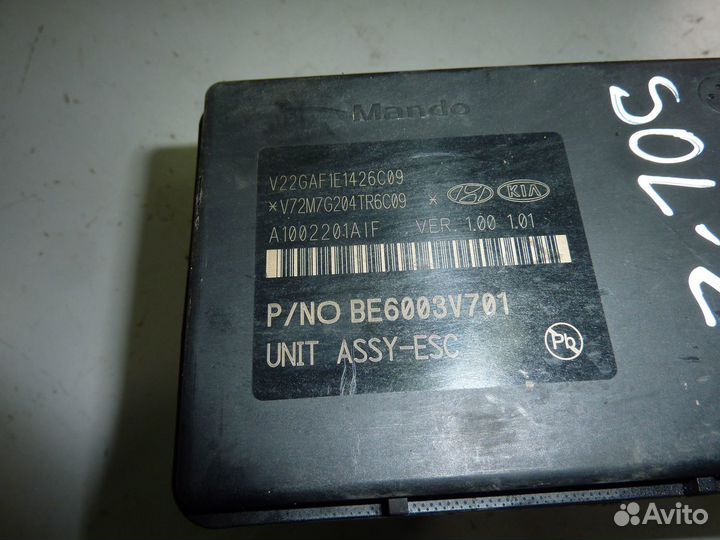 Блок ABS Hyundai Solaris 2 Kia rio 4