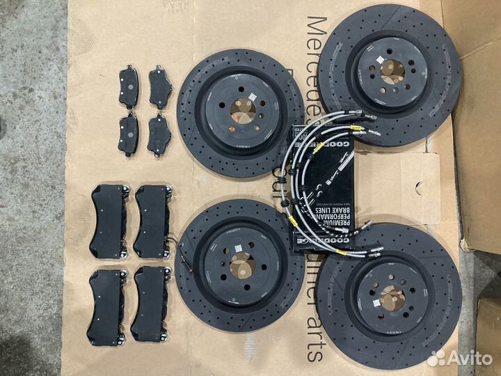 Тормозные диски GLE63 coupe