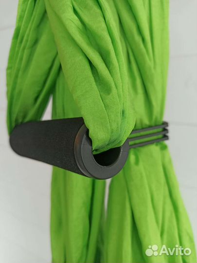 Гамак для йоги с ручками и крепления