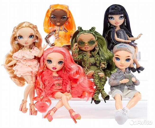 Monster High/Disney/Rainbow High/Bratz/Barbie и др