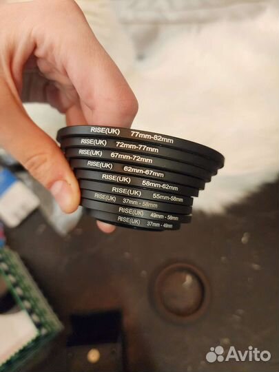 Фильтры для объектива и переходные кольца