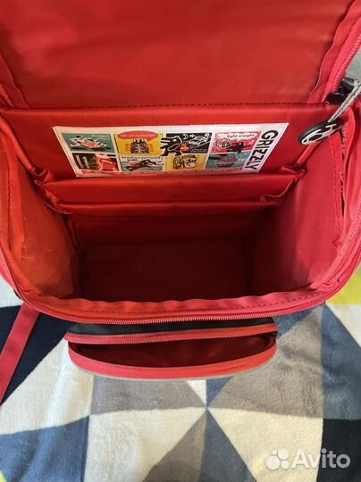 Рюкзак школьный для мальчика гризли