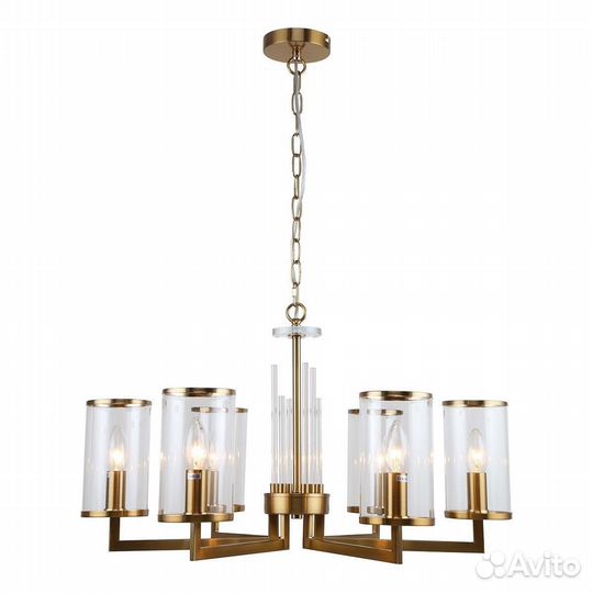 Люстра подвесная в спальню модерн