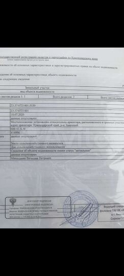 Участок 6 сот. (СНТ, ДНП)