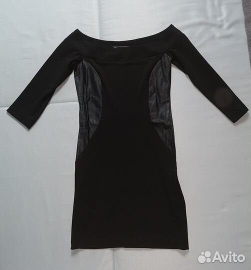 Коктейльное платье zara черное