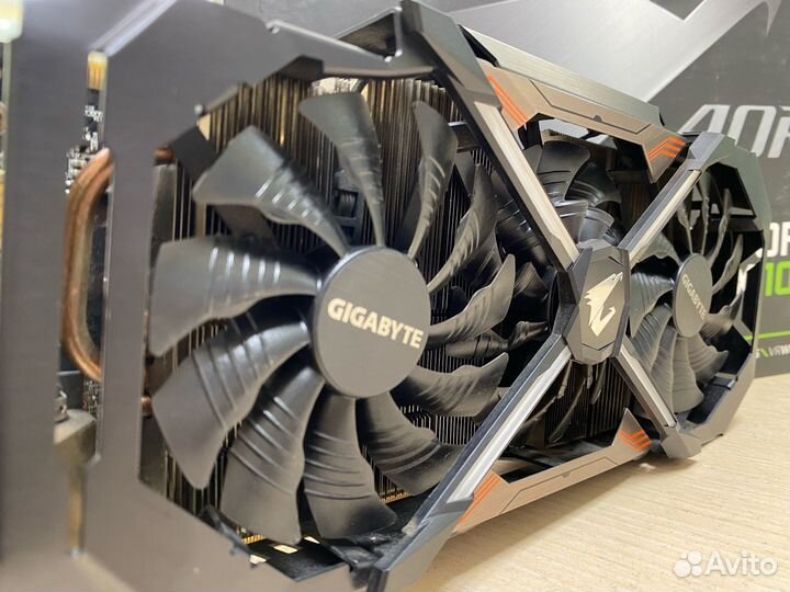 Видеокарта Gigabyte GeForce GTX 1070 aorus 8Gb