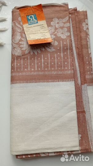 Скатерти советские льняные