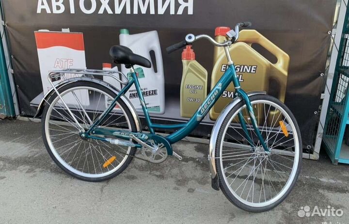 Велосипед Десна Круиз 28 Z010, рама 20 бирюзовый