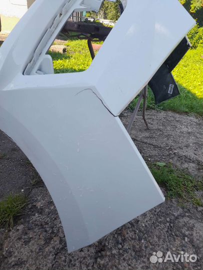 Бампер на rapid