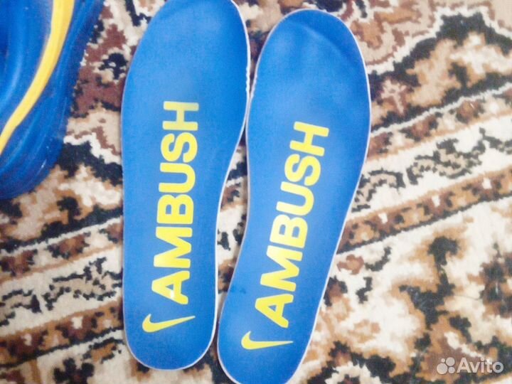 Кроссовки nike air force 1 ambush синие