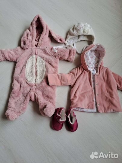 Детские вещи пакетом для девочек от 0 до 3-лет