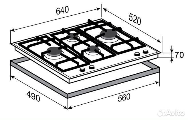 Варочная панель Zigmund & Shtain MN 162.61 B