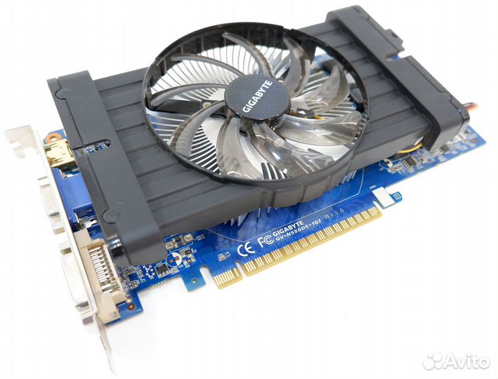 Видеокарта gigabyte GeForce GTX 550 Ti GV-N550D5-1