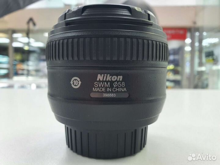 Nikon 50mm f/1.4G AF-S Nikkor S№398883