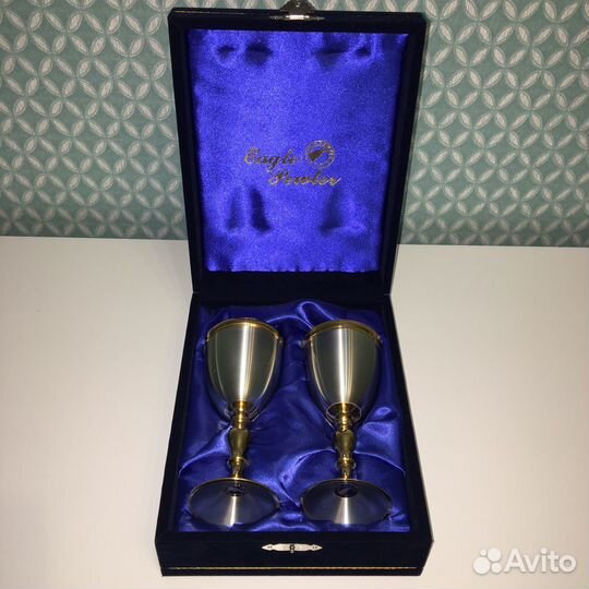 Новый набор бокалов Eagle Pewter 97 олово