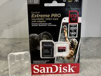 Карта памяти Sandisk Extreme Pro 512 GB