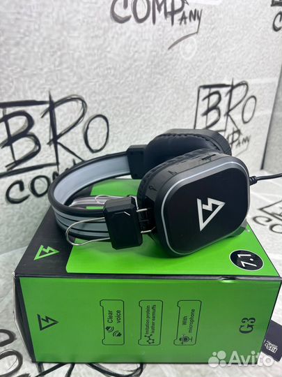 Наушники игровые с RGB подсветкой