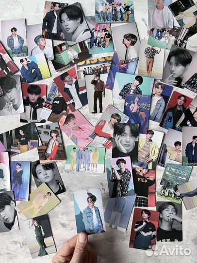 Карточки бтс