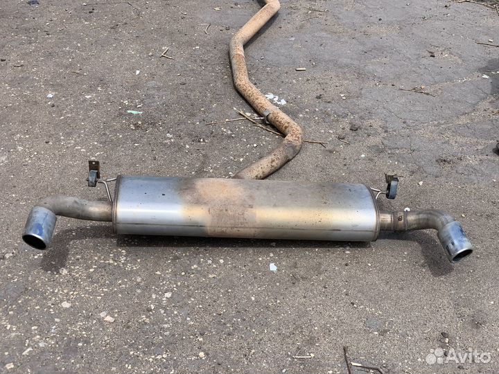 Глушитель задний BMW X6 F16