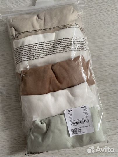 Боди новый комплект (5шт) для девочки C&A 98 р-р