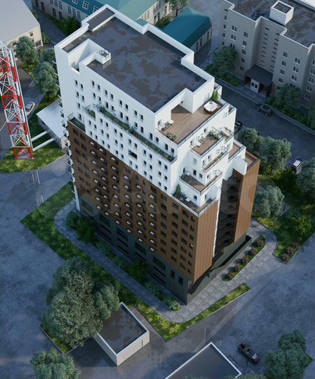 3-к. квартира, 95,2 м², 12/16 эт.