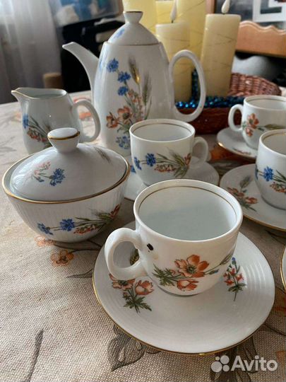 Кофейный сервиз гдр