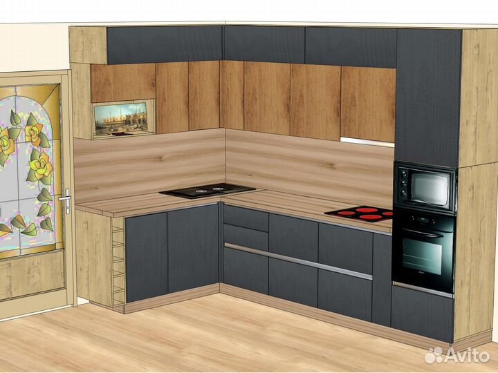 Проектирование корпусной мебели в про100