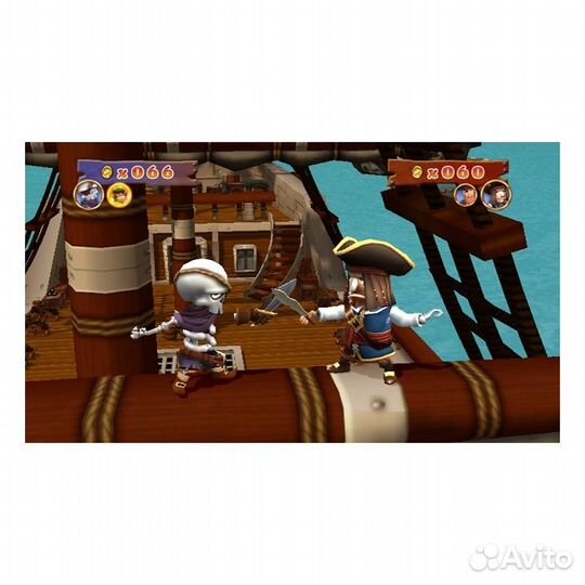 Pirates Hunt for blackbeards booty, английский Wii