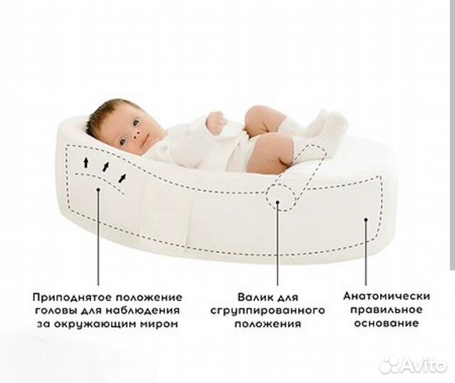 Кокон для новорожденных новый