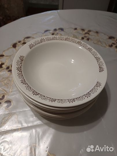 Суповые тарелки,8штук