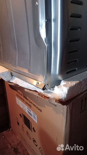 Электрический духовой шкаф haier (битый)