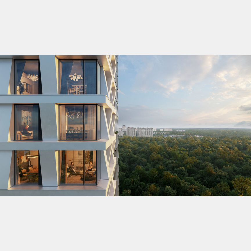 2-к. апартаменты, 49,2 м², 10/35 эт.