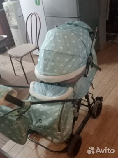 Санки коляска ника