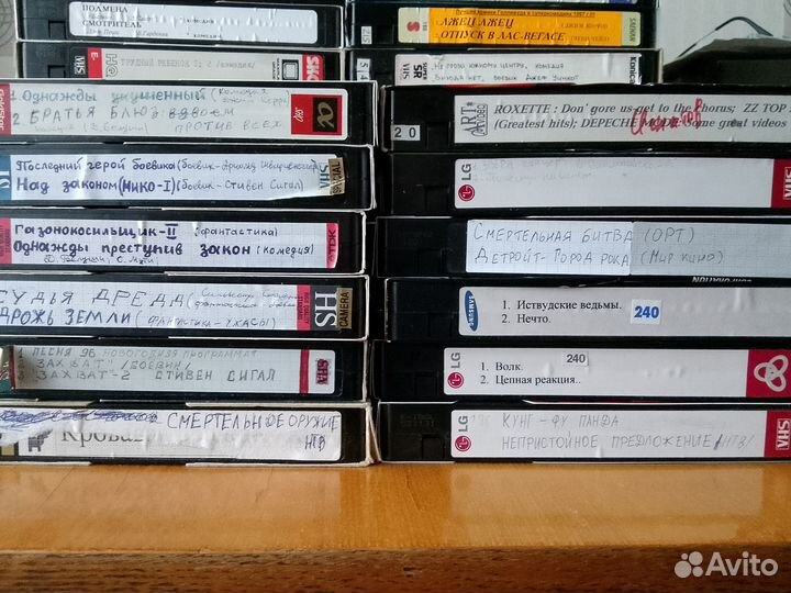Видеокассеты тв записи