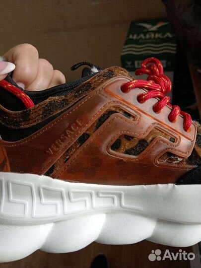 Кроссовки versace