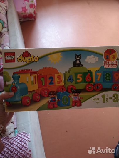 Lego duplo поезд новый