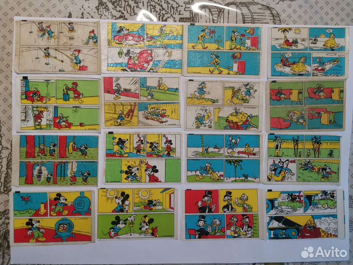 Вкладыши Дональд Микки Маус