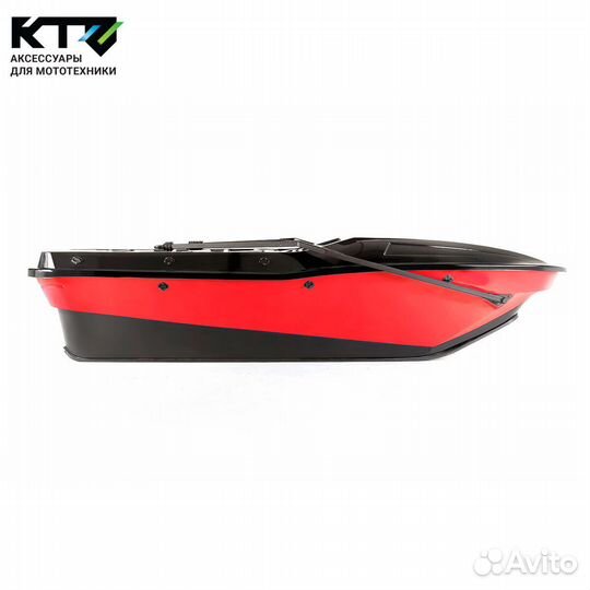 Сани волокуши ктз Экспедишн с жесткой крышкой