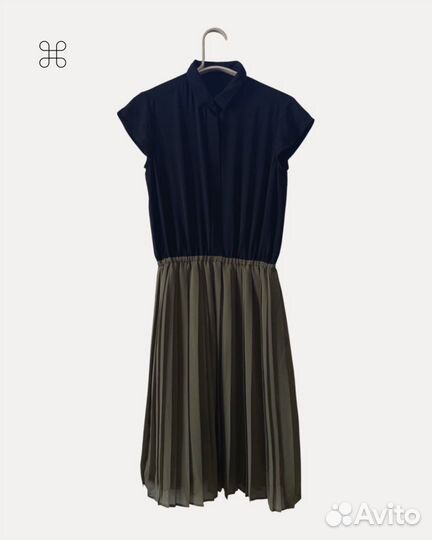 Платье плиссе Beams Japan