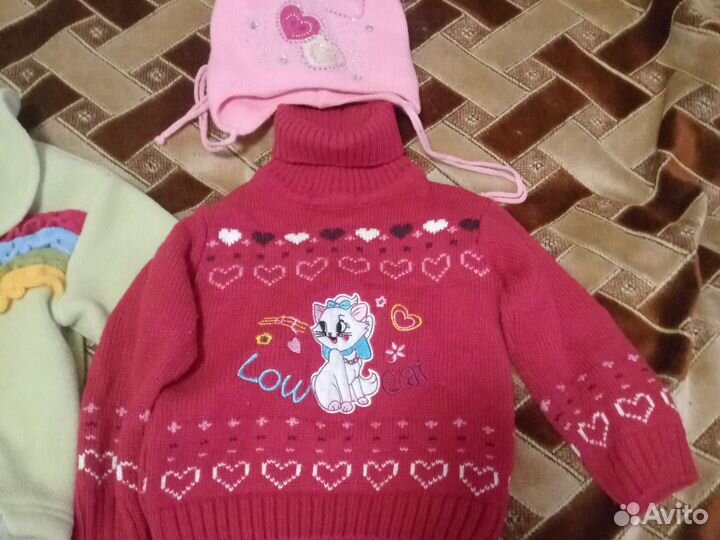 4) Вещи пакетом от 1-2лет