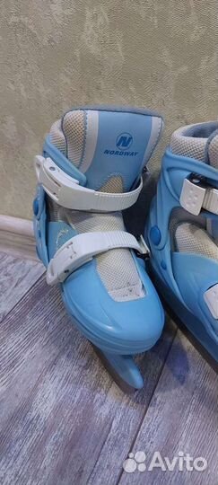 Коньки раздвижные 30-33