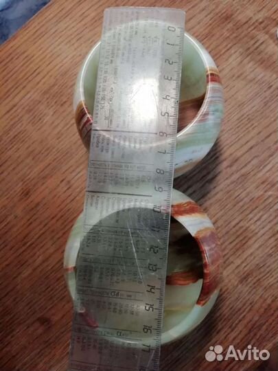 Бокал из камня оникса