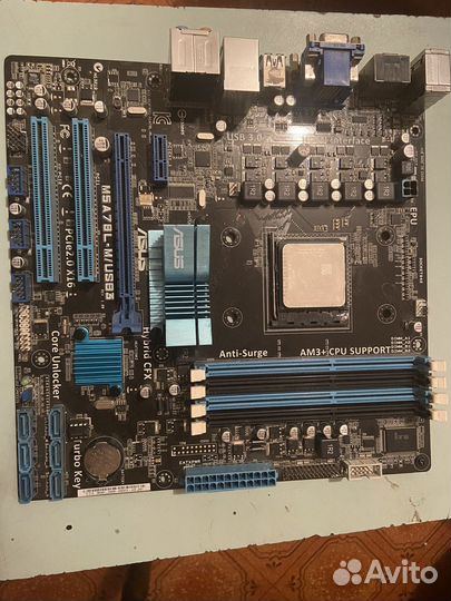 Материнская плата am3+ с процессором