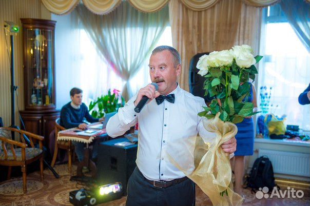 Ведущий на юбилей, корпоратив, свадьбу