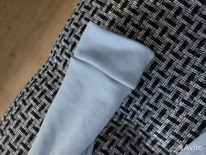 Лонгслив голубой