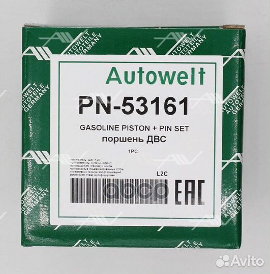 Поршень PN53161 Autowelt